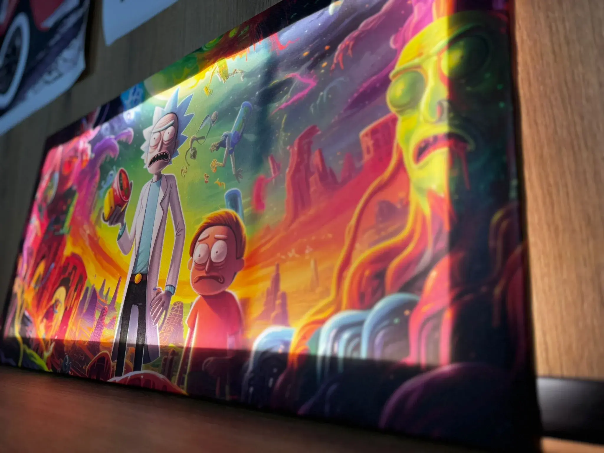 Tablu canvas Rick and Morty